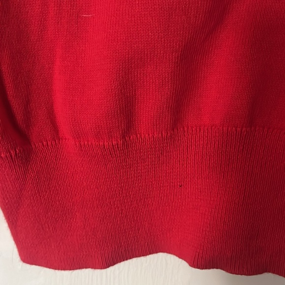 Crewcuts red thin sweater size 12 - Picture 3 of 4